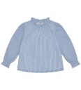En Fant Blouse Ls Stripe Blue 128