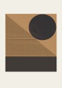 Geometric Eclipse Poster Plakat / 30x40cm