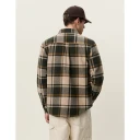 Les Deux   Flanellskjorte Check Flannel Shirt   Grønn