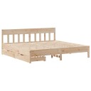  Sengeramme uten madrass 180x200 cm heltre furu