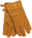 Hällmark Leather Gloves Small Brown OneSize, Brown