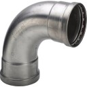 108,0 mm Sanpress Inox bøy 90°