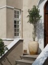 Broste Copenhagen Ray gulvvase Ø50 cm Antique beige