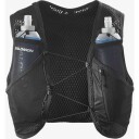 Salomon Active Skin 4 Set, Ryggsekk, Black/Metal L