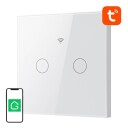 Gosund Sls2 Smart Dobbel Lysbryter - Wifi, Touch - Hvit