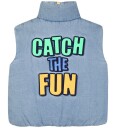 Billieblush Puffer Jacket Sleeveless Blue 116
