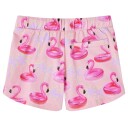  Barneshorts med snor lyserosa 92