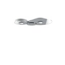 Lodes - Bugia Double Taklampe 2700K Krom