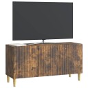  TV skap Røkt Eik 99 x 34,5 x 50 cm Konstruert tre
