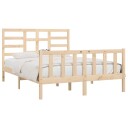 vidaXL Sengeramme heltre furu 160x200 cm