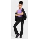 Nike Sportswear Classic Flare Tights Jente Black/White S 8-10