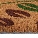  Dørmatte naturlig 45x75 cm tuftet kokosfiber 8721012225497