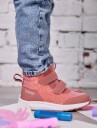 Viking Footwear Kid"s Bouncy Glitter Mid Wp 2v Pink 27