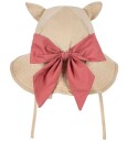 Konges Sløjd Solhatt Verbena Bow Kitty Krem Brûlée Konges Sløjd 6 9 md Solhatt Beige 68 74