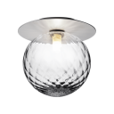 Nuura Liila 1 Vegg/ Taklampe Stor Sort/ Klar