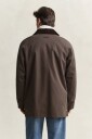 Gant Waxed Barn Jacket Black Brown