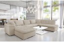 Dynir Sofa med Sjeselong og Divan 4 seter   Beige
