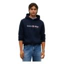Tommy Hilfiger Rwb Graphic Reg Fleece Hoodie   Navy   L