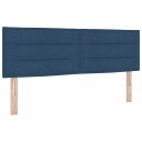  Hodegavl Linjer Design Blå 160 cm Stoff
