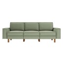 Vilsa 3 seters sofa   Grønn