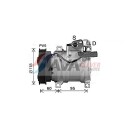 AVA COOLING SYSTEMS HYAK483 AC-kompressor
