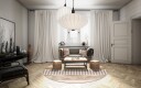 Rundt teppe   Esme beige/multi Størrelse: Ø 180 cm