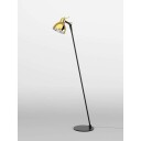 Rotaliana Luxy Glam F0 Gulvlampe Black/Gold Semi Transparent