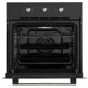 Scandomestic XO 6300 Innbyggingsovn med 70L Kapasitet, Varmluft og Grill, Svart