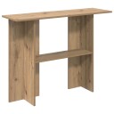 vidaXL Konsollbord Artisan eik 100 x 30 x 75 cm Konstruert tre