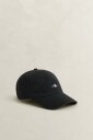 GANT Shield Cotton Twill Cap   Black   ONE SIZE