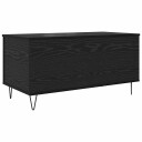 vidaXL Kaffebord Svart eik 90 x 44.5 x 45 cm Konstruert tre