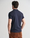 Klassisk piquéskjorte i slim fit EVENING BLUE M
