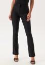 BUBBLEROOM Everly Stretchy Flared Suit Pants Black 36