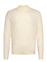 Calvin Klein Ls Merino Mock Neck Swtr - Cream - XL