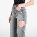 Jeans Off White Spray New Meteor Denim Pants Grey Mint/ White 26