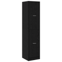  Apotekskap Svart eik 40 x 41 x 174.5 cm Konstruert tre
