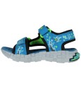 Skechers Sandaler   MEGA Splash 4K   Svart/Blå/Grønn   Skechers   35   Sandals Grå
