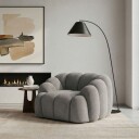 1 Seat Sofa Atelier Del Sofa Grå  