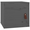 vidaXL Veggskap gr? 31,5x30x30 cm heltre furu