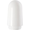 Stabilt glass Ø100 mm, H165 mm, gjenger 84,5 mm, opal