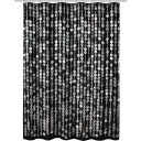 Kleine Wolke gardin perla sort 180x200 cm