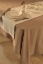 Decotique Sienna Tekstilsett 4 Spisebrikker + 4 Servietter Taupe