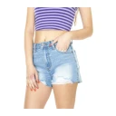 Guess Dame Shorts Blå W27,