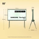 Samsung The Serif 55" QLED 4K Smart TV Ivy Green 2024