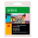 Kodak HP 303XL blekkpatron 415 sider resirkulert farge