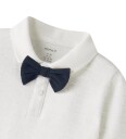 Name It Poloskjorte - NmmRogula - Bright White - Name It - 1½ år (86) - Genser Hvit Marineblå