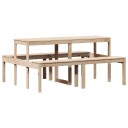  Piknikbord 160x134x75 cm heltre furu 832562