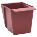 vidaXL Blomsterkasser for Euro paller 24 pcs Brun 13,5 x 9 x 9,5 cm