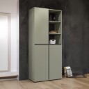 Garderobe Kors 3 dører - Grønn