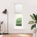  plisségardin Hvit 65x200 cm Stoff Bredde 64,4 Polyester